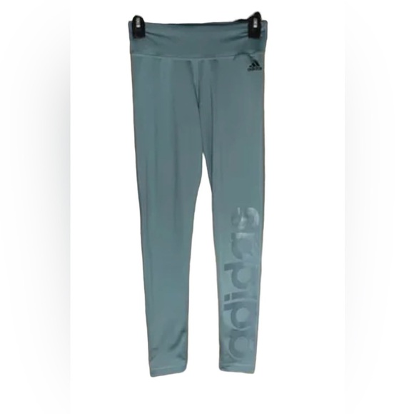 adidas Pants - Adidas Teal Climalite high waist active leggings